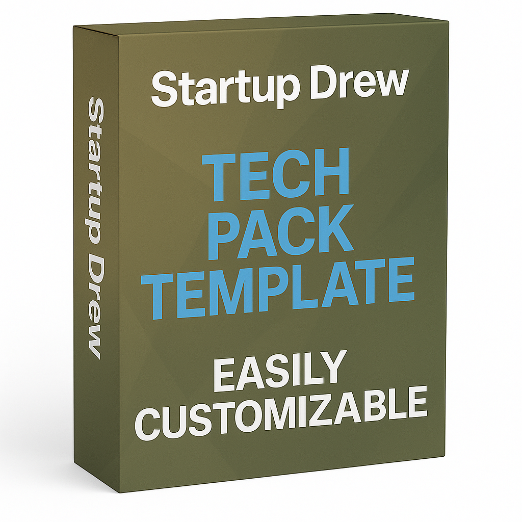 Drew's Tech Pack Template