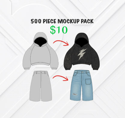 Drew's 500 Piece Mockup Pack