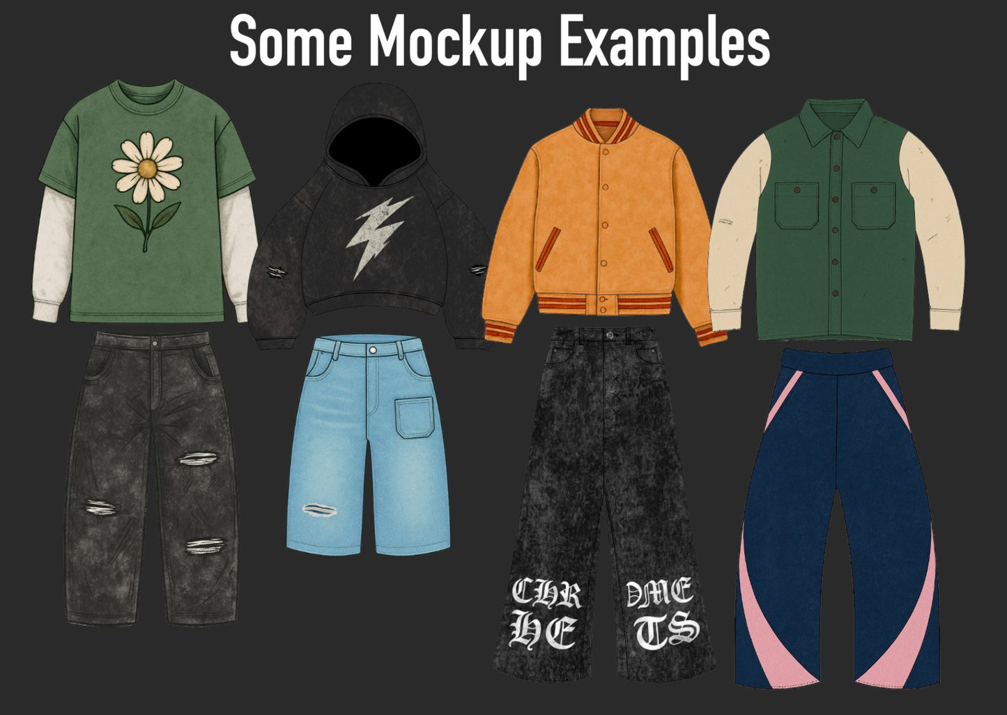 Drew's 500 Piece Mockup Pack
